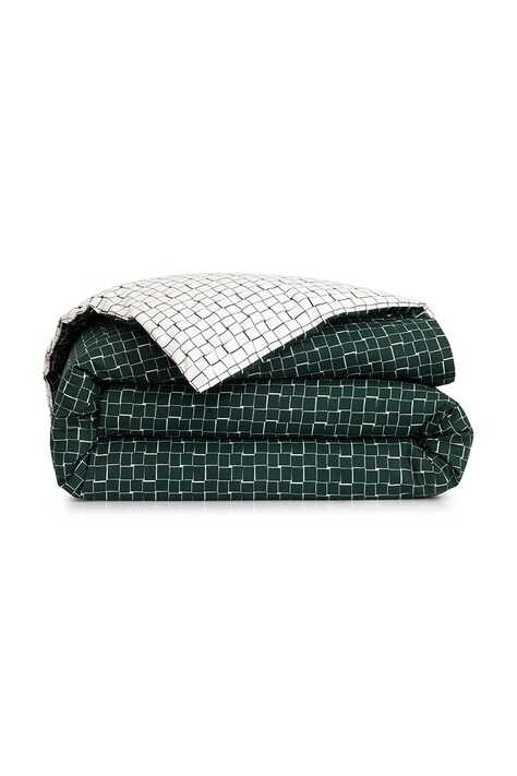 Lacoste poszwa na kołdrę bawełniana L BLOCK Vert 200 x 200 cm kolor zielony