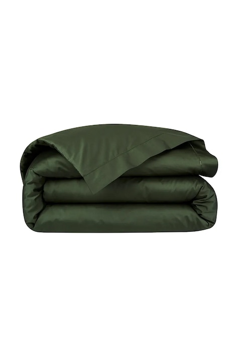 Ralph Lauren poszwa na kołdrę bawełniana RL624 Dark Green 200 x 200 cm kolor zielony