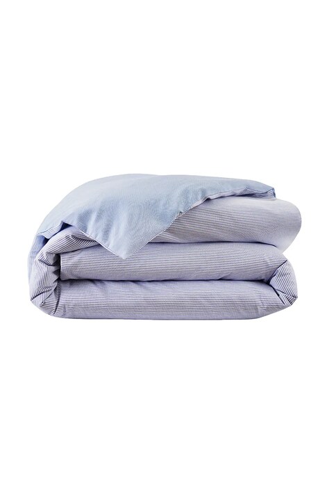 Ralph Lauren poszwa na kołdrę bawełniana OXFORD Blue 140 x 200 cm kolor niebieski