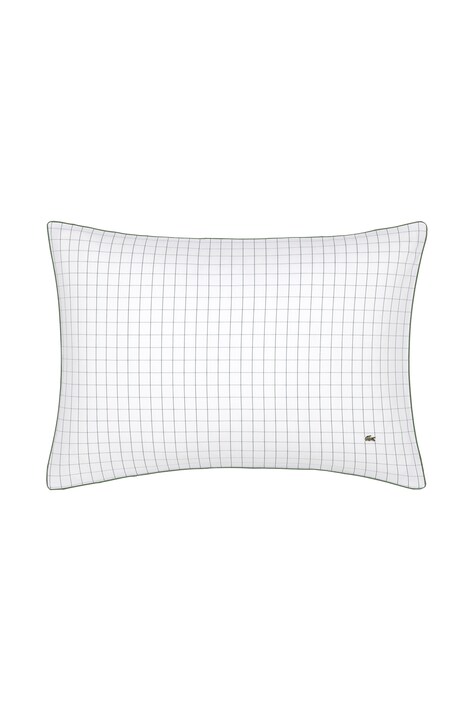 Lacoste Poszewka na poduszkę bawełniana LTENNISN Vert 50 x 75 cm 1074659