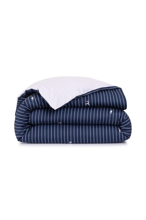 Lacoste Poszwa na kołdrę bawełniana LMATCHPO Marine 240 x 220 cm 1074050