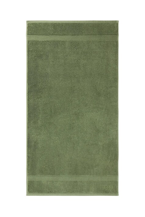BOSS prosop din bumbac LOFT 50 x 100 cm culoarea verde