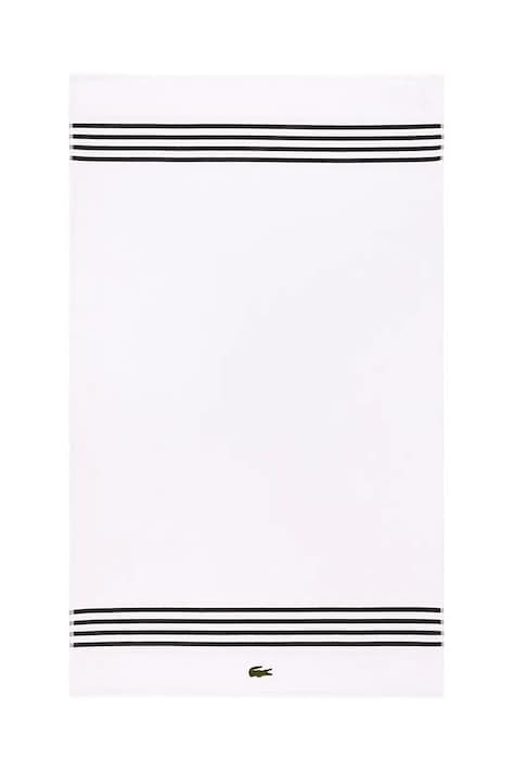 Lacoste ręcznik bawełniany LCOURTLI Bitume 90 x 150 cm kolor szary