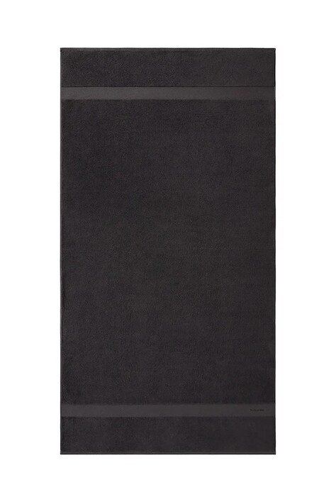 Ralph Lauren ręcznik bawełniany AVENUE Graphite 100 x 183 cm kolor szary