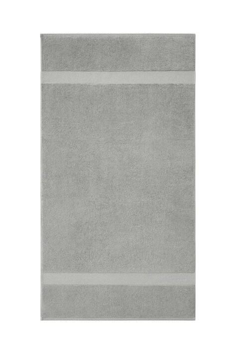 Ralph Lauren ręcznik bawełniany AVENUE Seamist 75 x 137 cm kolor szary