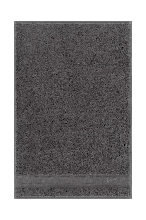 Kenzo ręcznik bawełniany K Weave Gris 55 x 100 cm kolor szary