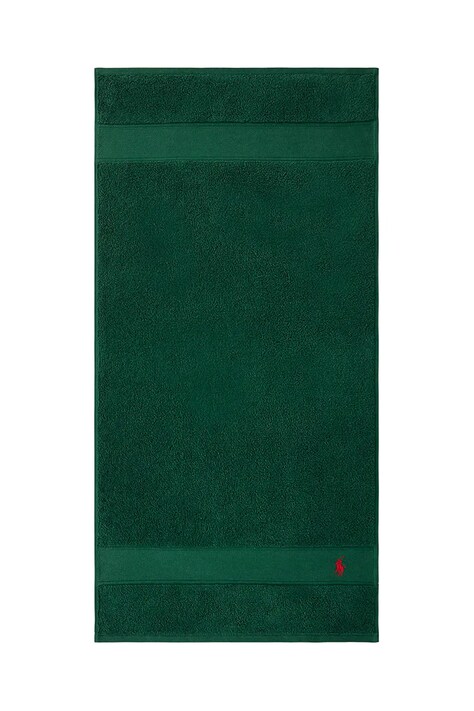 Ralph Lauren ręcznik bawełniany Polo Player College Green 50 x 100 cm kolor zielony