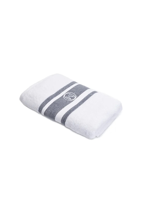 Officine Monogram prosop mare de bumbac Monogram Line 50 x 100 cm culoarea gri
