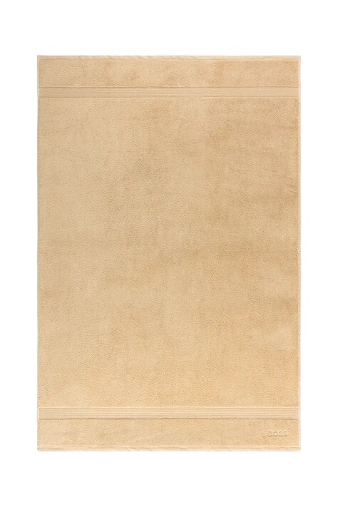 BOSS ręcznik bawełniany LOFT Shell 100 x 150 cm kolor beżowy