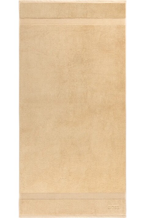 BOSS ręcznik bawełniany LOFT Shell 70 x 140 cm kolor beżowy