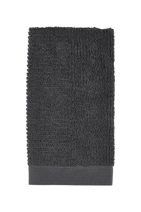Srednje velika bombažna brisača Zone Denmark Classic 50 x 100 cm črna barva