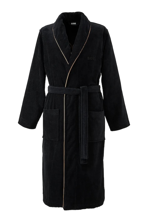 BOSS szlafrok bawełniany TIAGO Black XL kolor czarny