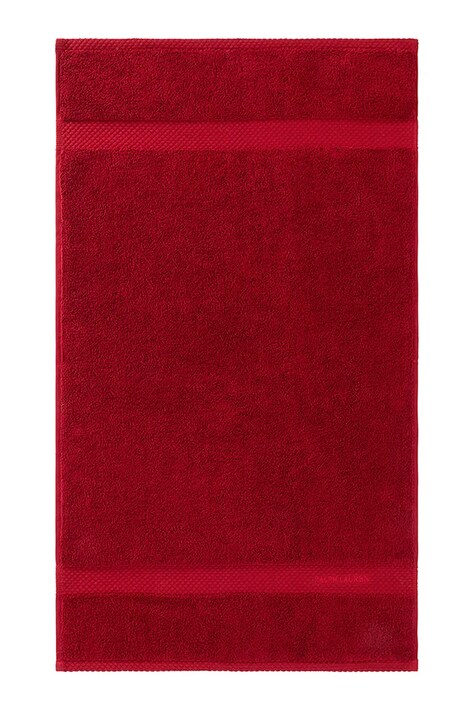 Ralph Lauren ręcznik bawełniany AVENUE Carmin 42 x 70 cm kolor czerwony