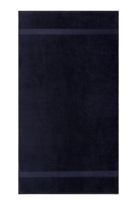 Ralph Lauren duży ręcznik bawełniany AVENUE Midnight 100 x 183 cm kolor granatowy