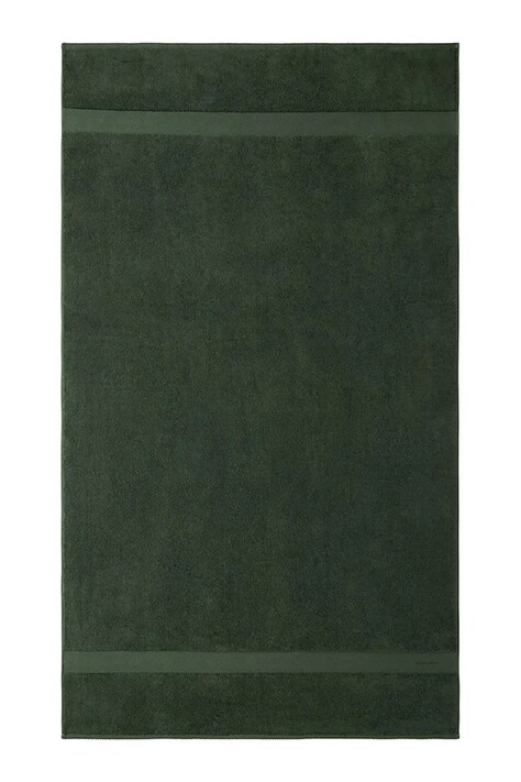 Ralph Lauren mały ręcznik bawełniany AVENUE Pine 50 x 100 cm kolor zielony