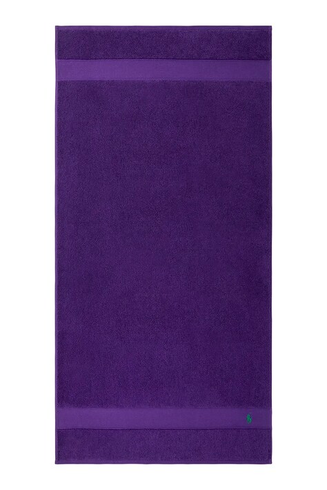 Velký bavlněný ručník Ralph Lauren POLOPLAY Chalet 70 x 140 cm fialová barva