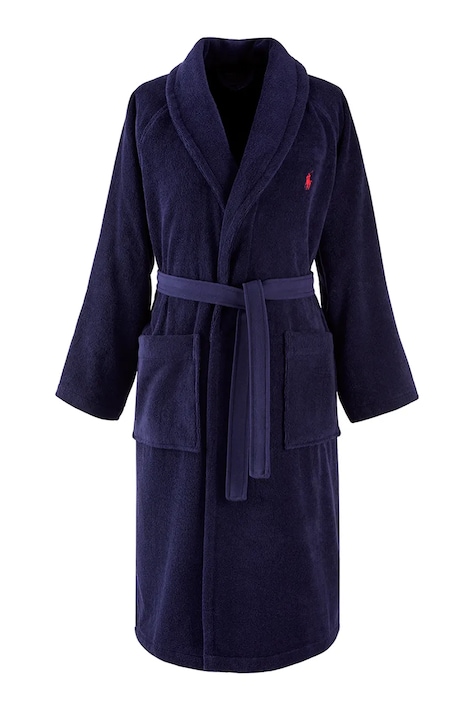 Ralph Lauren accappatoio in cotone POLOPLAY Newport L colore blu navy