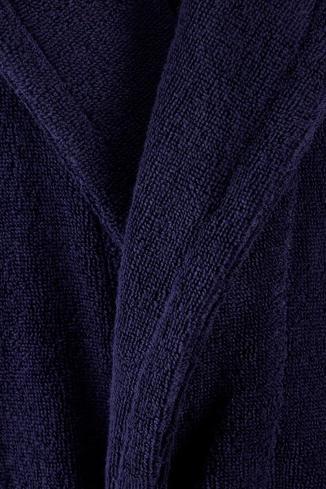 Ralph Lauren szlafrok bawełniany POLOPLAY Newport XL kolor granatowy