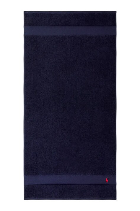 Ralph Lauren ręcznik bawełniany POLOPLAY Newport 70 x 140 cm kolor granatowy