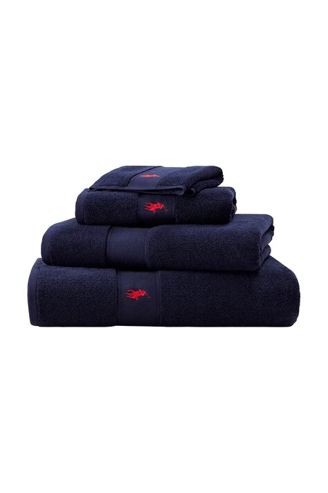 Ralph Lauren ręcznik bawełniany POLOPLAY Newport 50 x 100 cm kolor granatowy