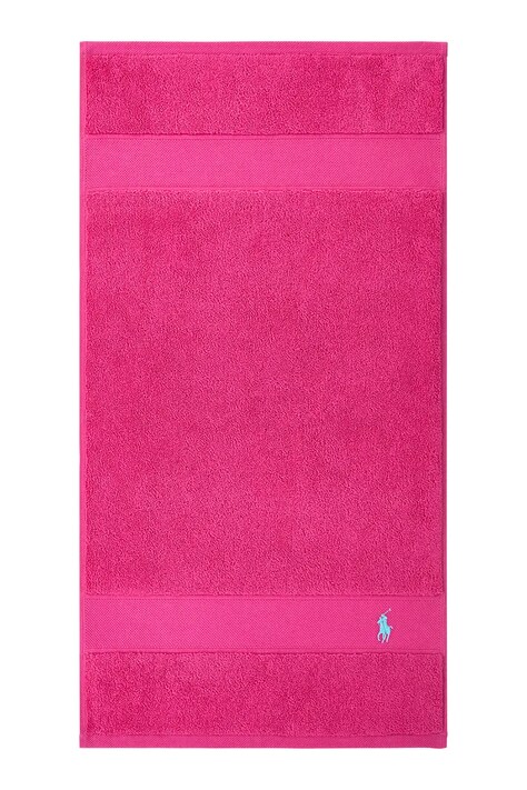 Ralph Lauren ręcznik POLOPLAY PinkSky 40 x 75 cm kolor różowy