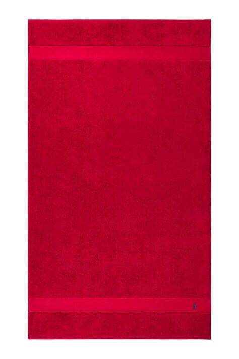 Ralph Lauren ręcznik bawełniany POLOPLAY Red2000 90 x 160 cm kolor czerwony