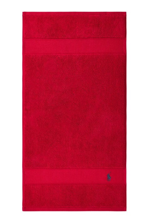 Ralph Lauren ręcznik bawełniany POLOPLAY Red2000 40 x 75 cm kolor czerwony