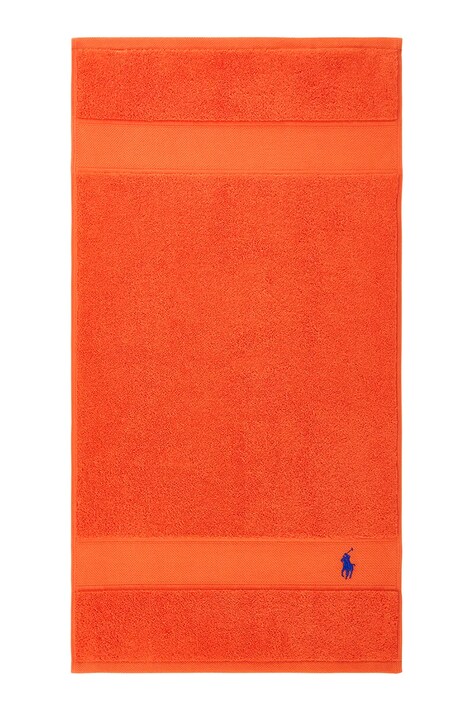 Ralph Lauren ręcznik bawełniany POLOPLAY Sailing 40 x 75 cm kolor pomarańczowy
