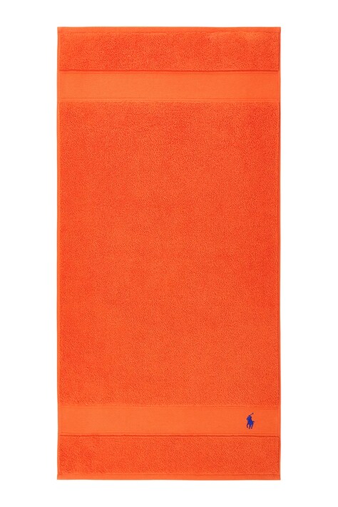 Ralph Lauren ręcznik bawełniany POLOPLAY Sailing 50 x 100 cm kolor pomarańczowy