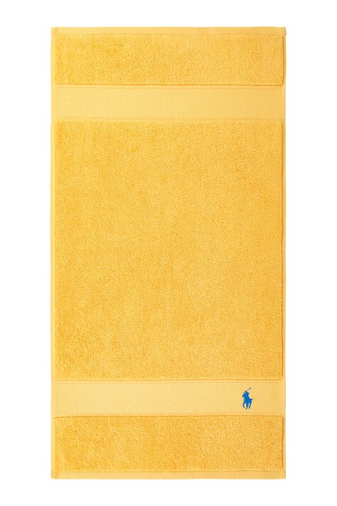 Ralph Lauren ręcznik bawełniany POLOPLAY YellowF 40 x 75 cm kolor żółty