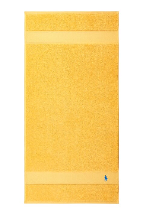 Ralph Lauren ręcznik bawełniany POLOPLAY YellowF 50 x 100 cm kolor żółty