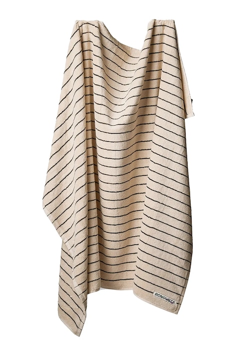 Bongusta duży ręcznik bawełniany Naram 100 x 150 cm kolor beżowy