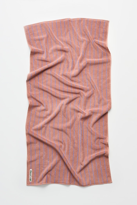 Bongusta Μεσαία βαμβακερή πετσέτα Bongusta Naram 70 x 140 cm χρώμα: καφέ
