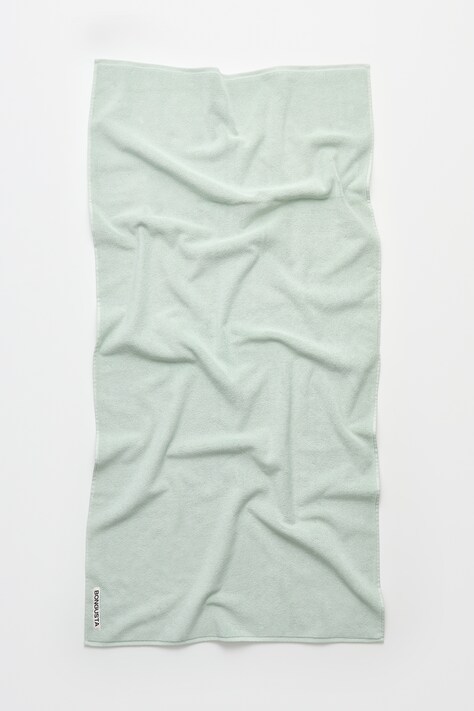 Bongusta Średni ręcznik bawełniany Naram 70 x 140 cm kolor zielony