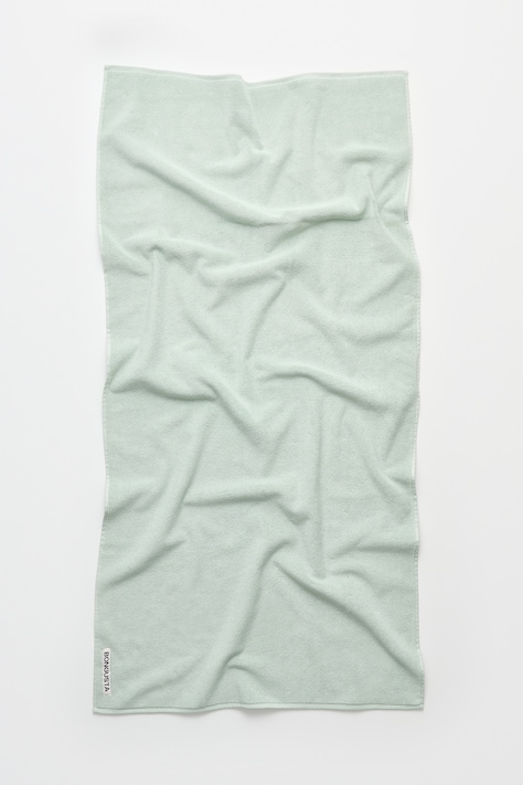 Bongusta Średni ręcznik bawełniany Naram 70 x 140 cm kolor zielony