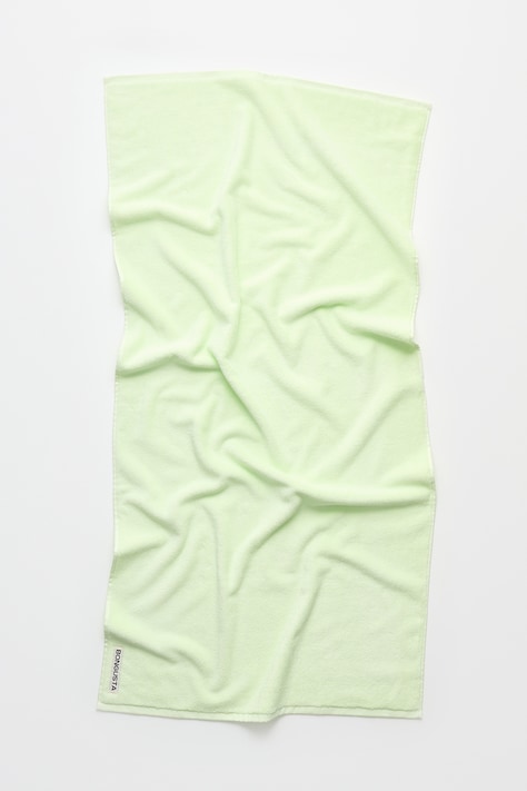 Bongusta Mały ręcznik bawełniany Naram 50 x 80 cm kolor zielony