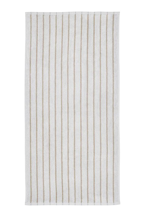 Μικρή βαμβακερή πετσέτα Blomus ARTO, 50 x 100 cm χρώμα: μπεζ