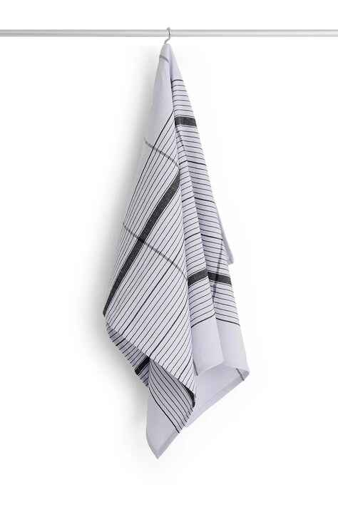 HAY ściereczka kuchenna z dodatkiem lnu Linear 52 x 80 cm kolor fioletowy