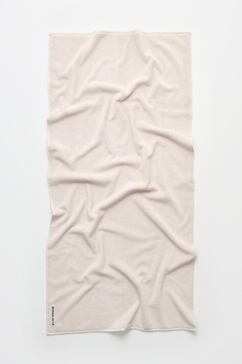 Bongusta Mały ręcznik bawełniany Naram 50 x 80 cm kolor beżowy