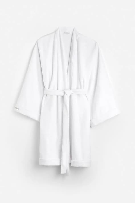 La Mania szlafrok Largo 96 x 54 cm kolor biały