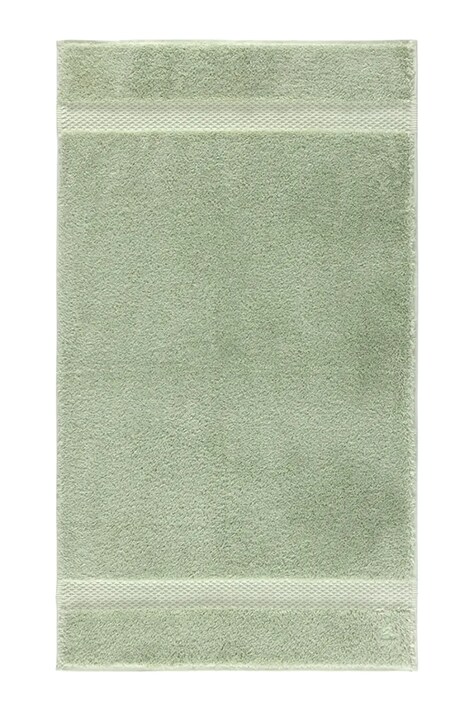 Yves Delorme mały ręcznik z bawełną ETOILE Amande 45 x 70 cm kolor zielony 1068526