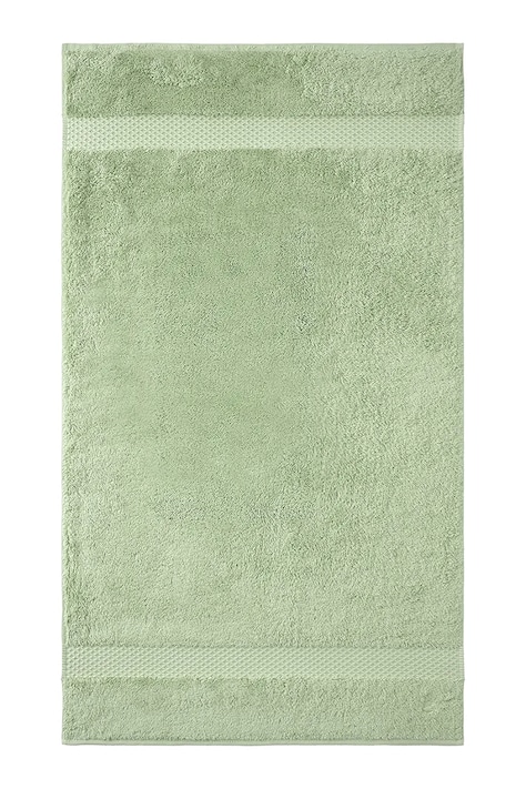 Yves Delorme mały ręcznik z bawełną ETOILE Amande 55 x 100 cm kolor zielony 1068528