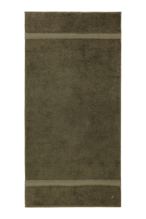 Yves Delorme średni ręcznik z bawełną ETOILE Kaki 70 x 140 cm kolor zielony 1068520
