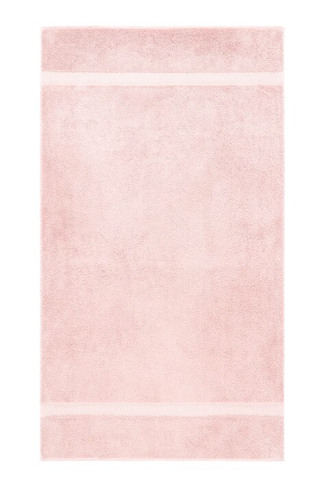 Yves Delorme duży ręcznik z bawełną ETOILE Petale 92 x 160 cm kolor różowy 1068538