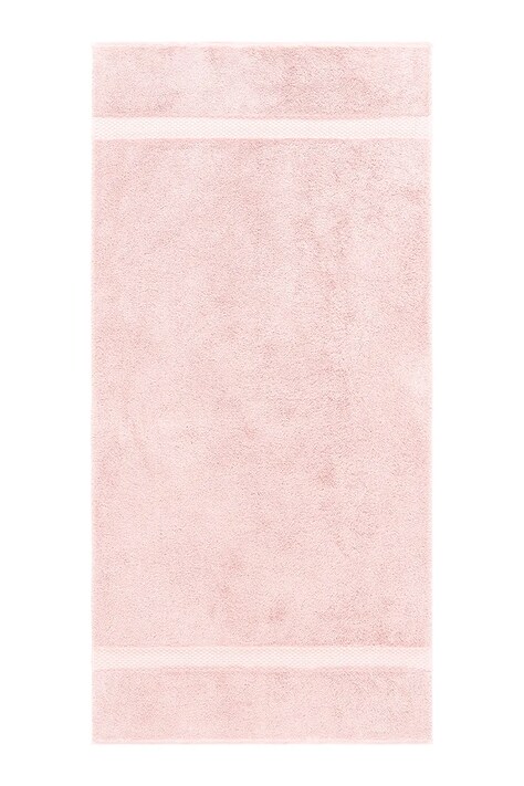 Yves Delorme średni ręcznik z bawełną ETOILE Petale 70 x 140 cm kolor różowy 1068541