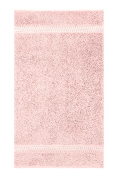 Yves Delorme mały ręcznik z bawełną ETOILE Petale 55 x 100 cm kolor różowy 1068542