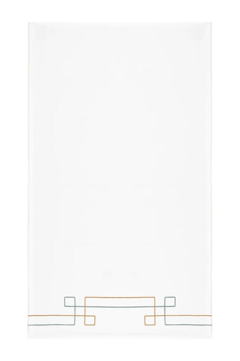 Yves Delorme nagy méretű pamut törölköző VILLA 92 x 160 cm fehér, 1068936