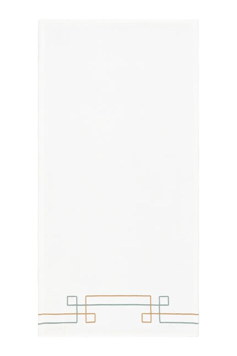 Yves Delorme średni ręcznik bawełniany VILLA 70 x 140 cm kolor biały 1068938