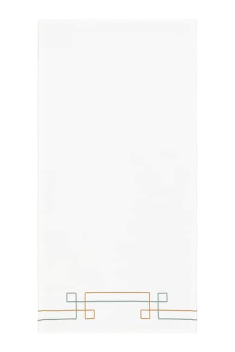 Yves Delorme średni ręcznik bawełniany VILLA 70 x 140 cm kolor biały 1068938