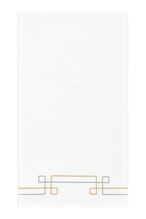 Yves Delorme mały ręcznik bawełniany VILLA 55 x 100 cm kolor biały 1068939